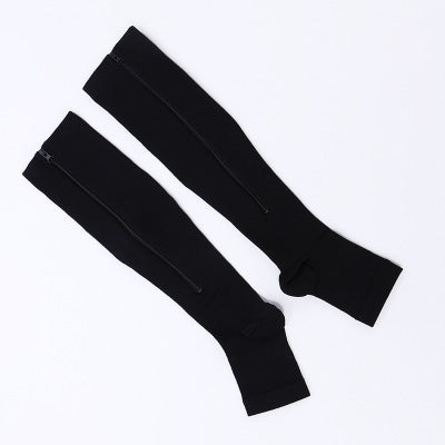 Zip-Up Compression Socks
