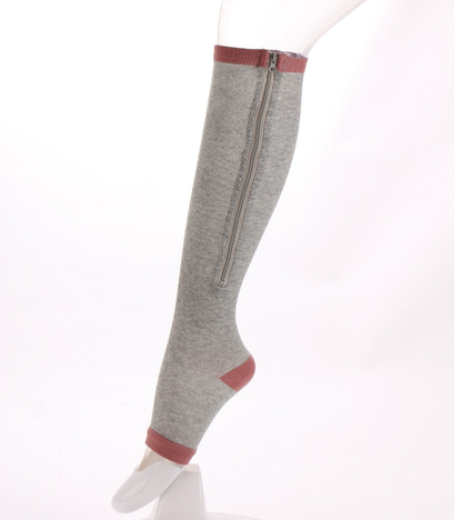 Zip-Up Compression Socks